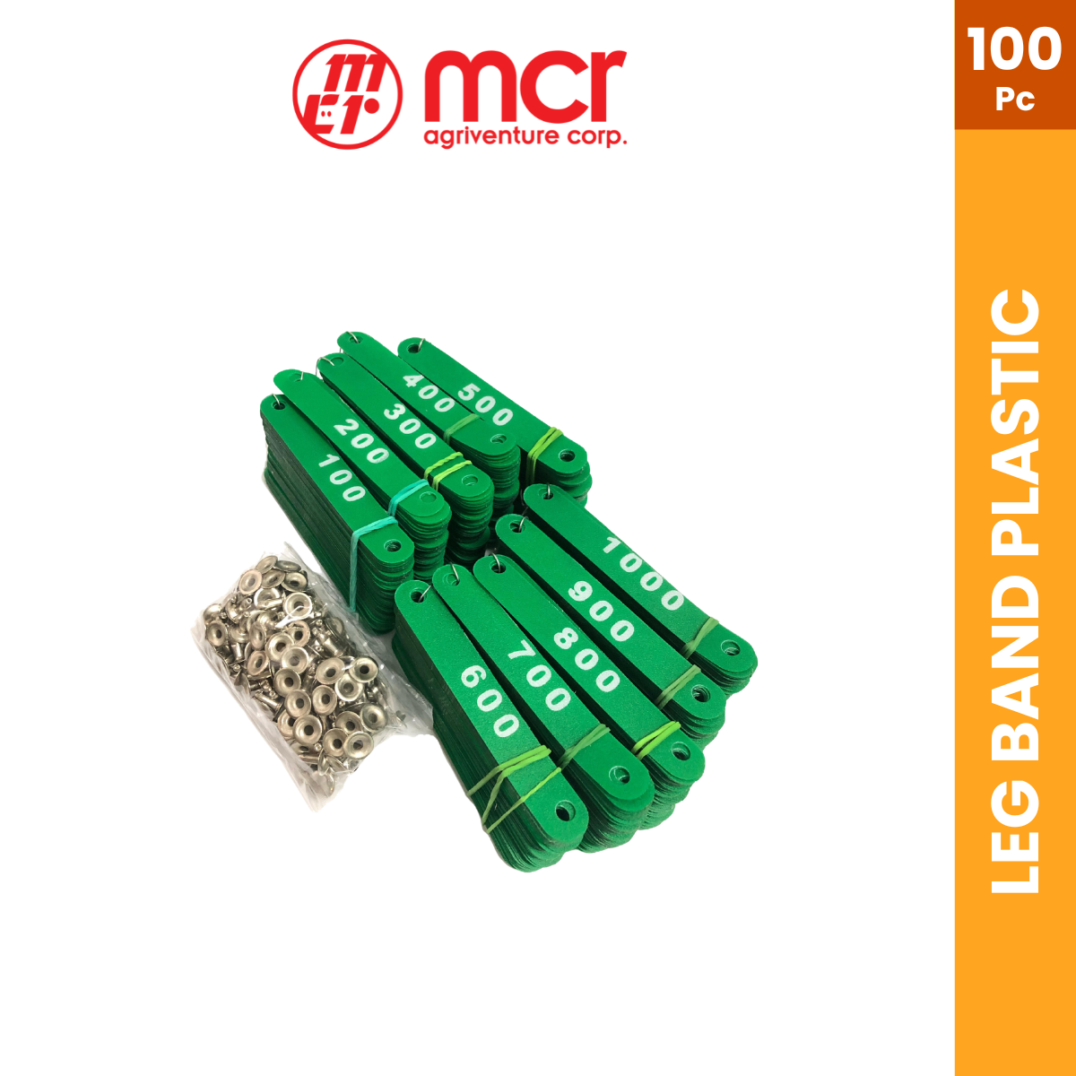LEG BAND PLASTIC 